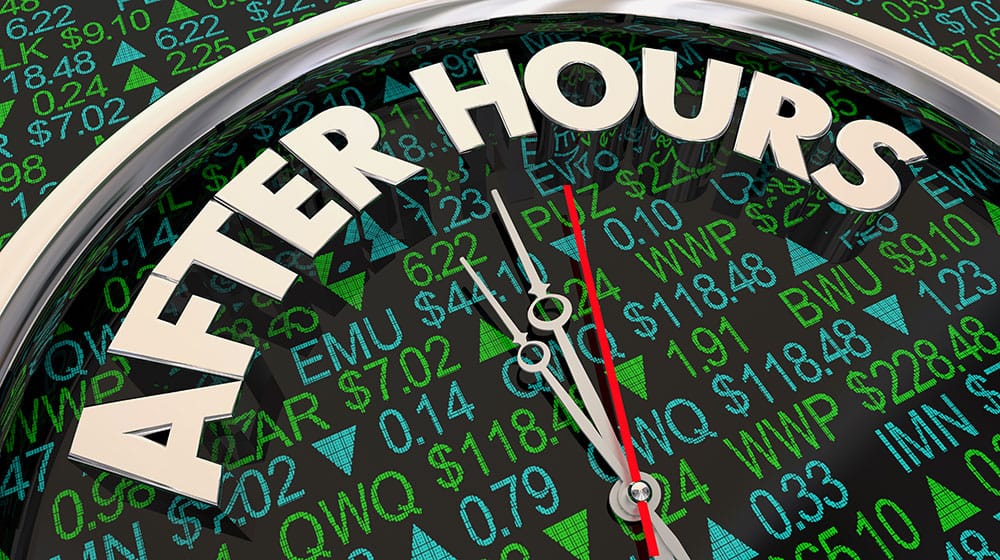 after hours trading