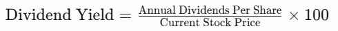 dividend yield